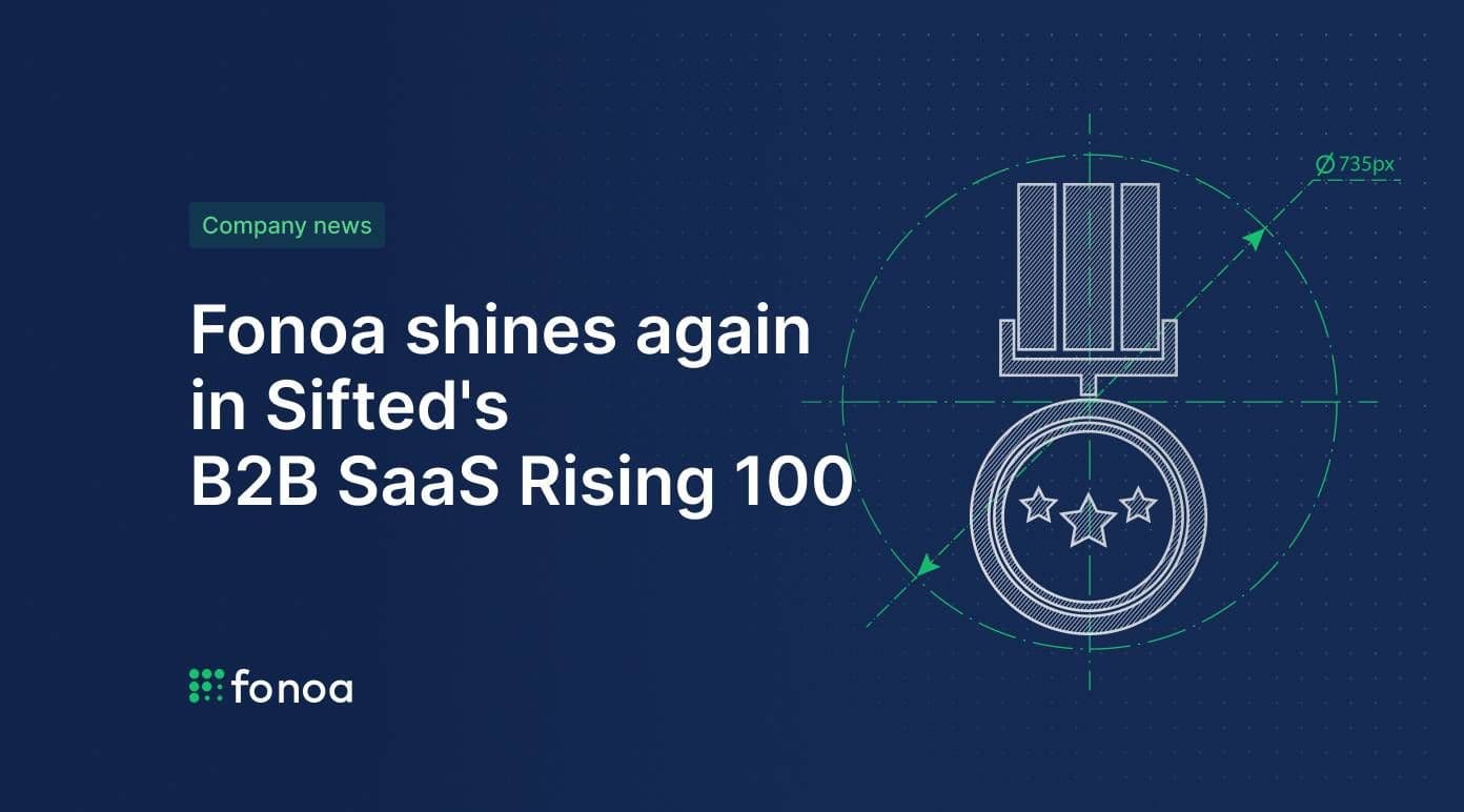 Fonoa shines again in Sifted's B2B SaaS Rising 100