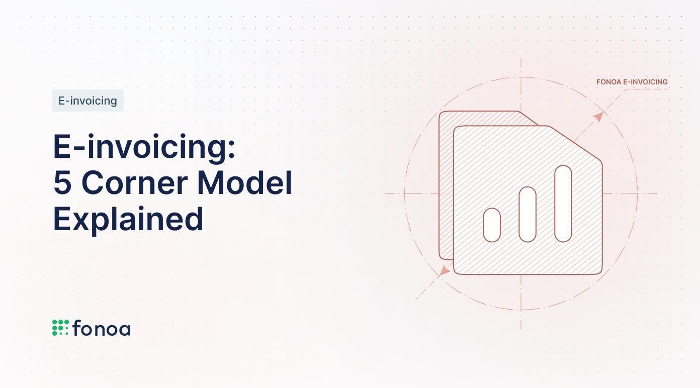 E-invoicing: 5 Corner Model Explained