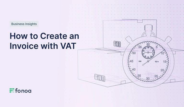 How to Create an Invoice with VAT