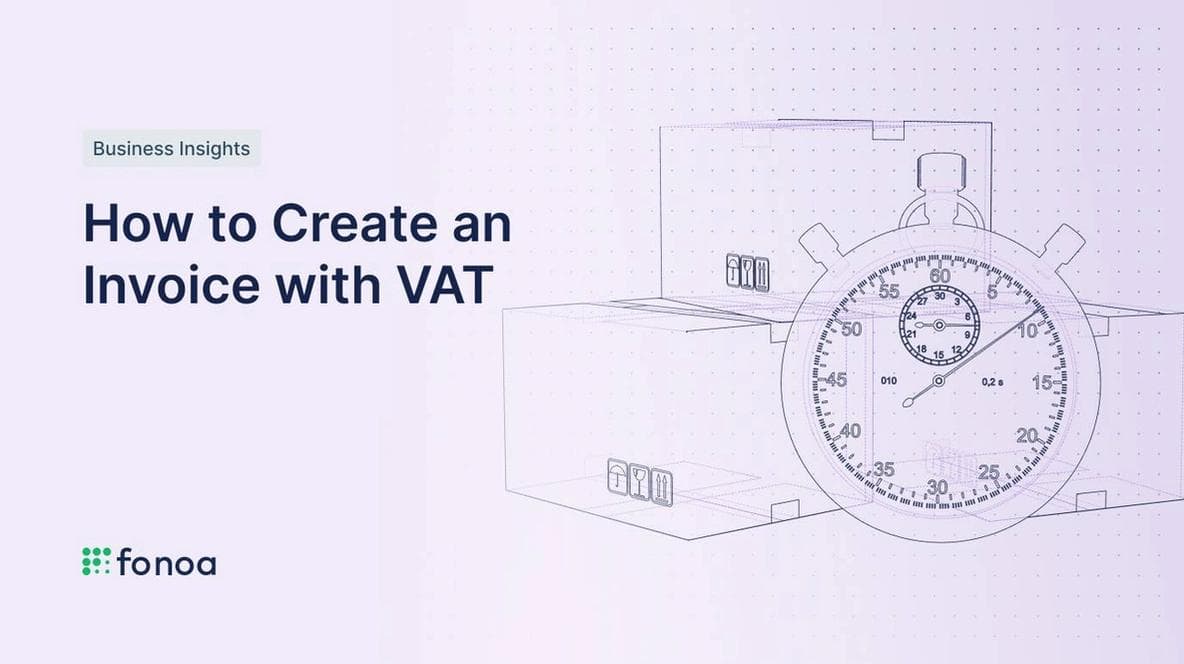 How to Create an Invoice with VAT