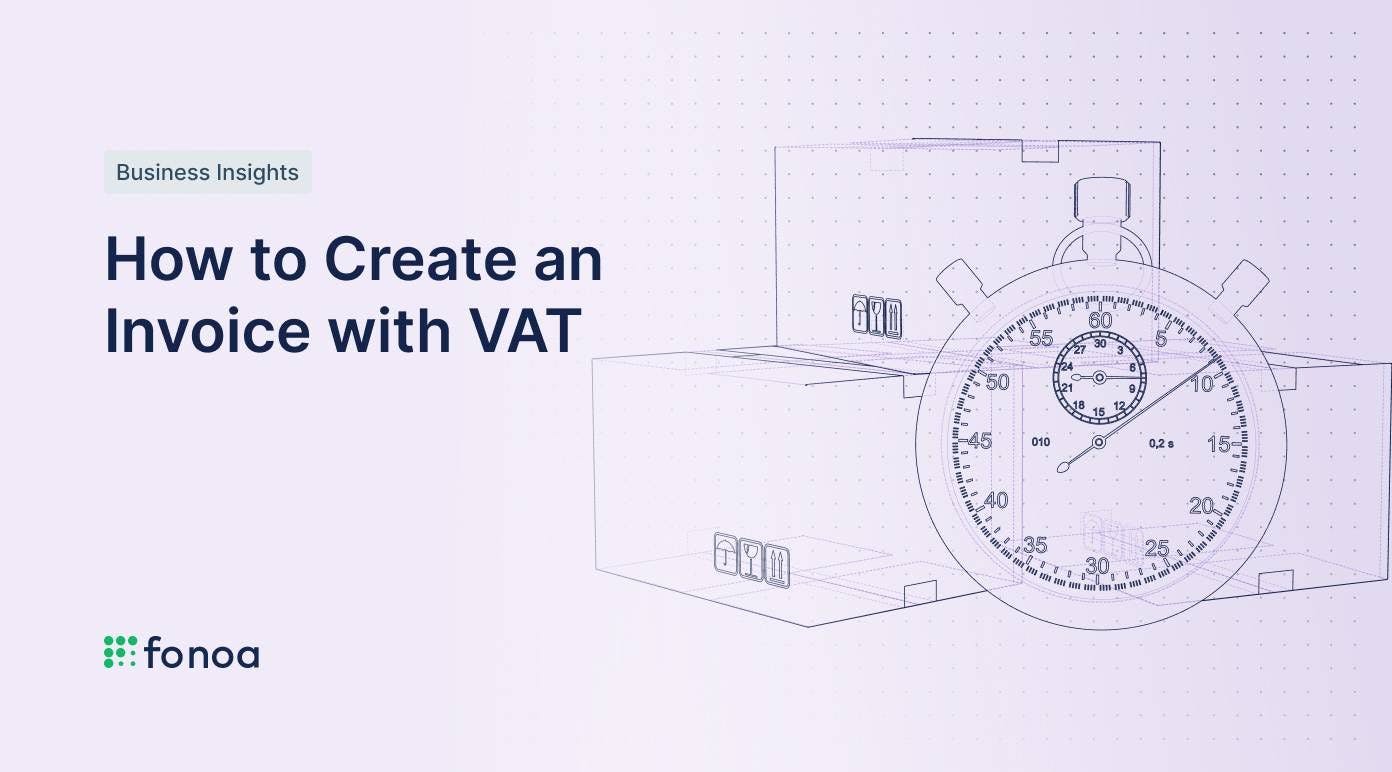 How to Create an Invoice with VAT