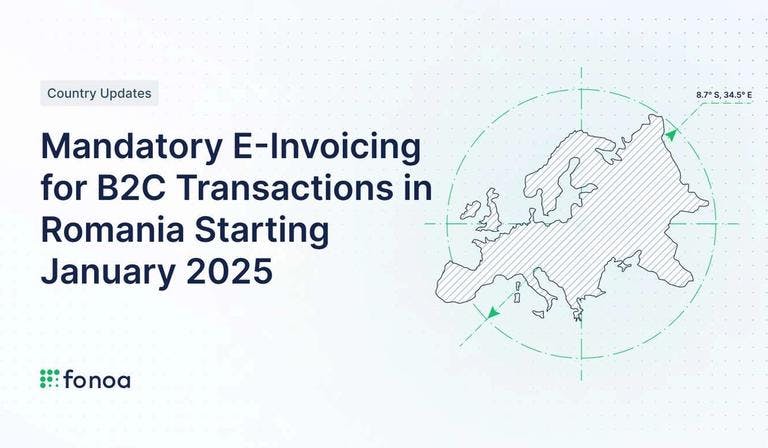 Mandatory E-Invoicing for B2C Transactions in Romania Starting January 2025