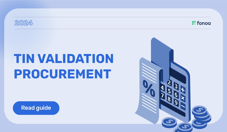 TIN Validation Procurement 2024